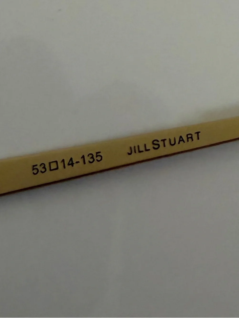 Jill Stuart JS 320-2 Black Gold Floral Engraved Eyeglasses Frames 53-14-135